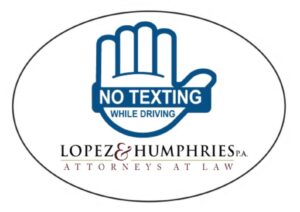 Lopez & Humphries - No Texting Magnet