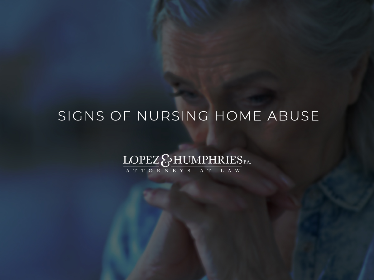 Signs of Nursing Home Abuse