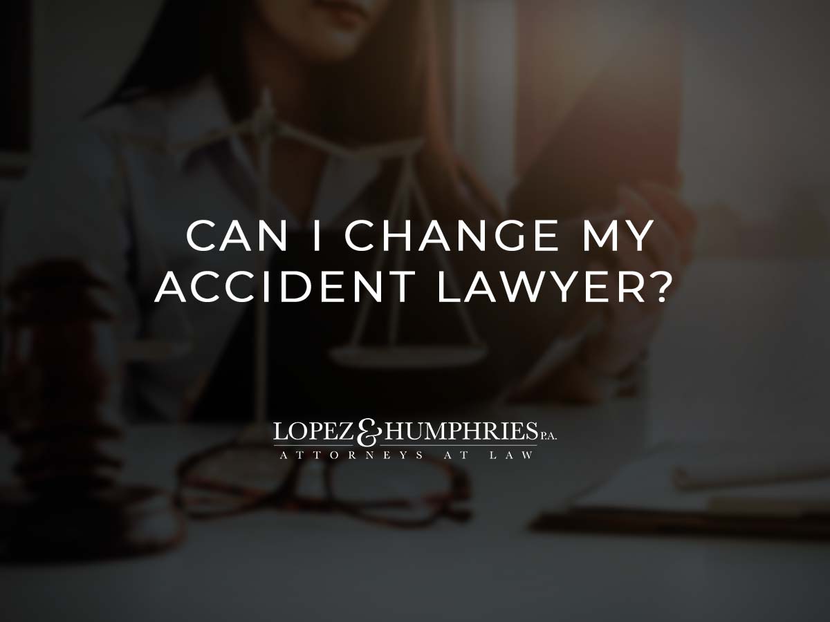Can I Change My Accident Lawyer