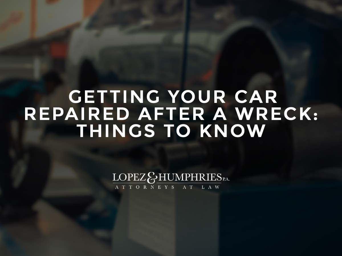Getting Your Car Repaired After a Wreck: Things to Know 
