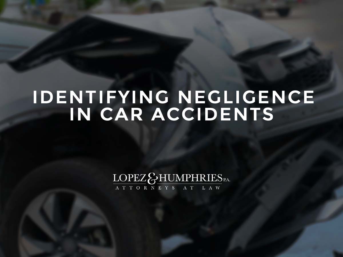 Identifying Negligence in Car Accidents