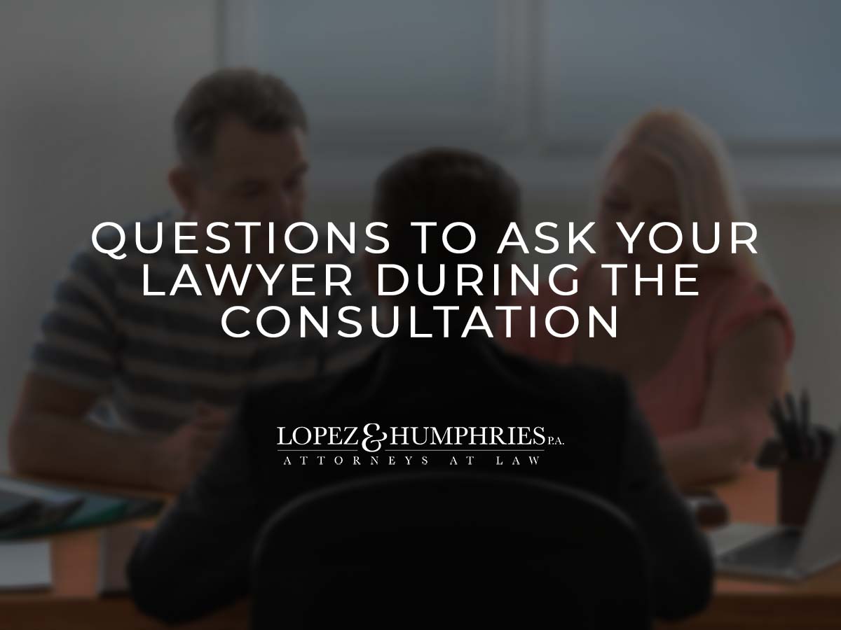 Questions to Ask Your Lawyer During the Consultation