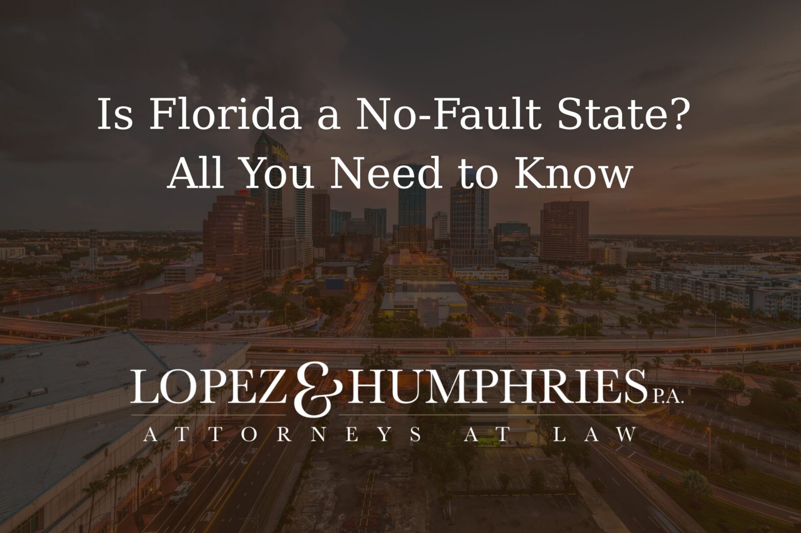 Is Florida a No-Fault State? What Drivers Need to Know After a Car Accident