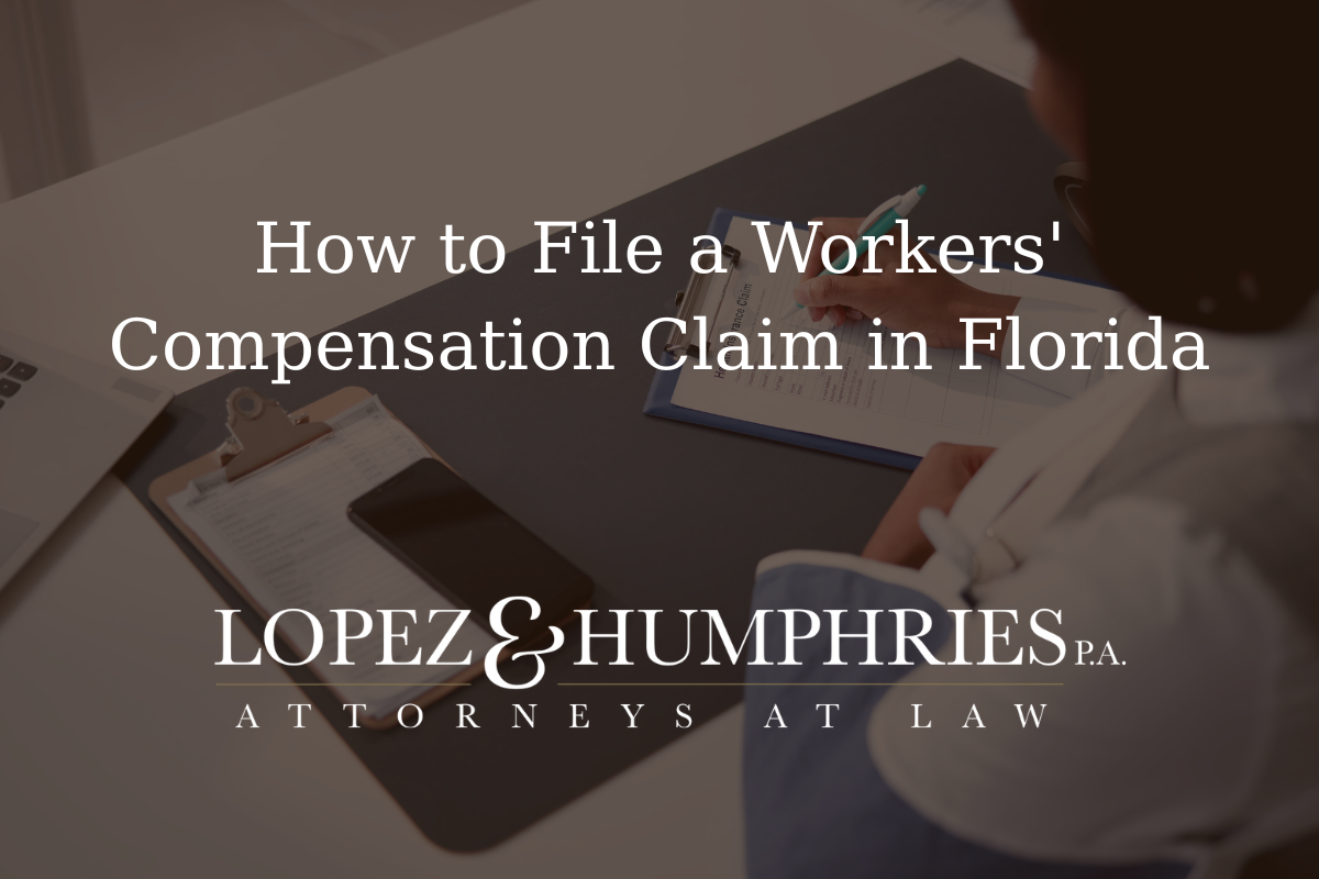 How to File a Workers' Compensation Claim in Florida